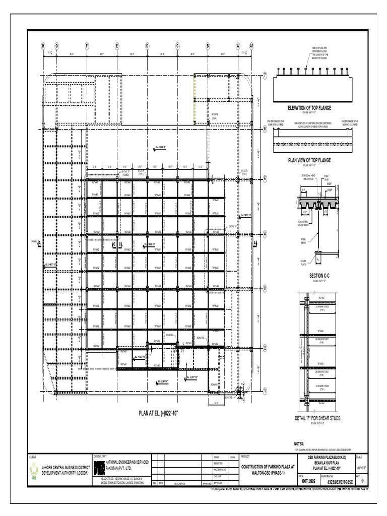Shear Studs Layout for Beam Design | PDF | Structural Engineering ...