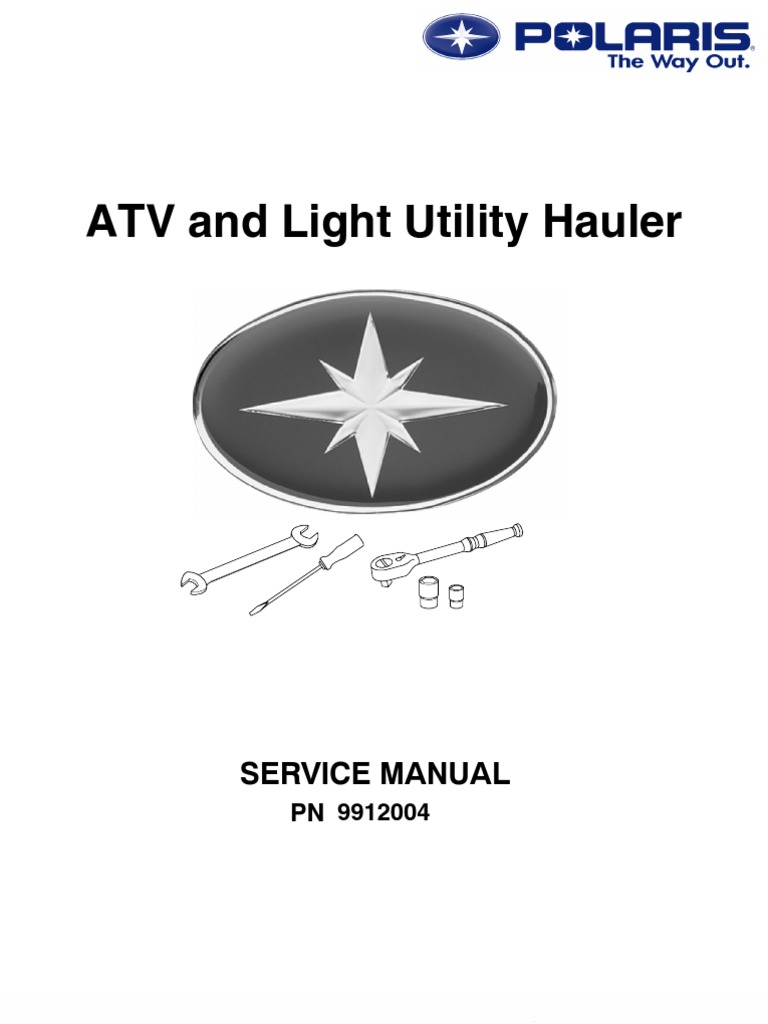 Polaris Atv Service Manual Repair 1985-1995 All Models | Transmission  (Mechanics) | Suspension (Vehicle)