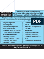 Fabrication Jobs Middle East 120317