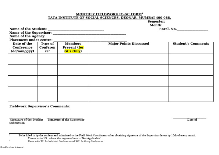 Ic-Gc Form Revised | PDF