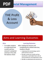 Profit and Loss Account