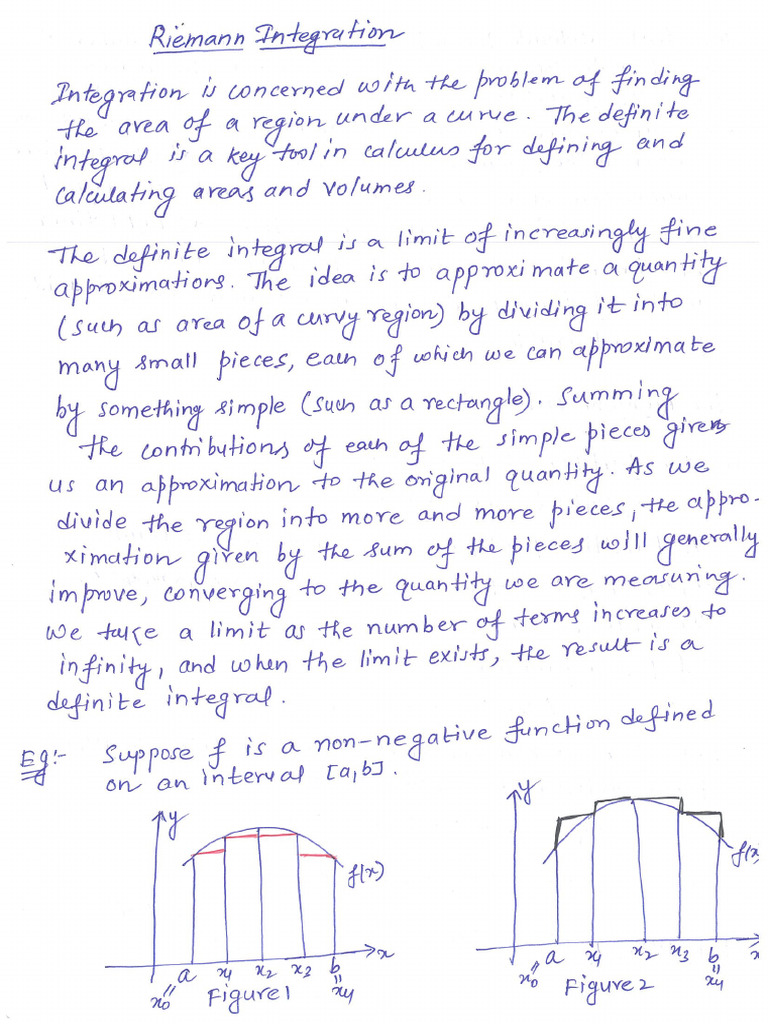 Riemann Integration | PDF