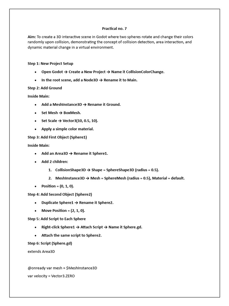 Practical No. 7 | PDF | Mechanics | Physics