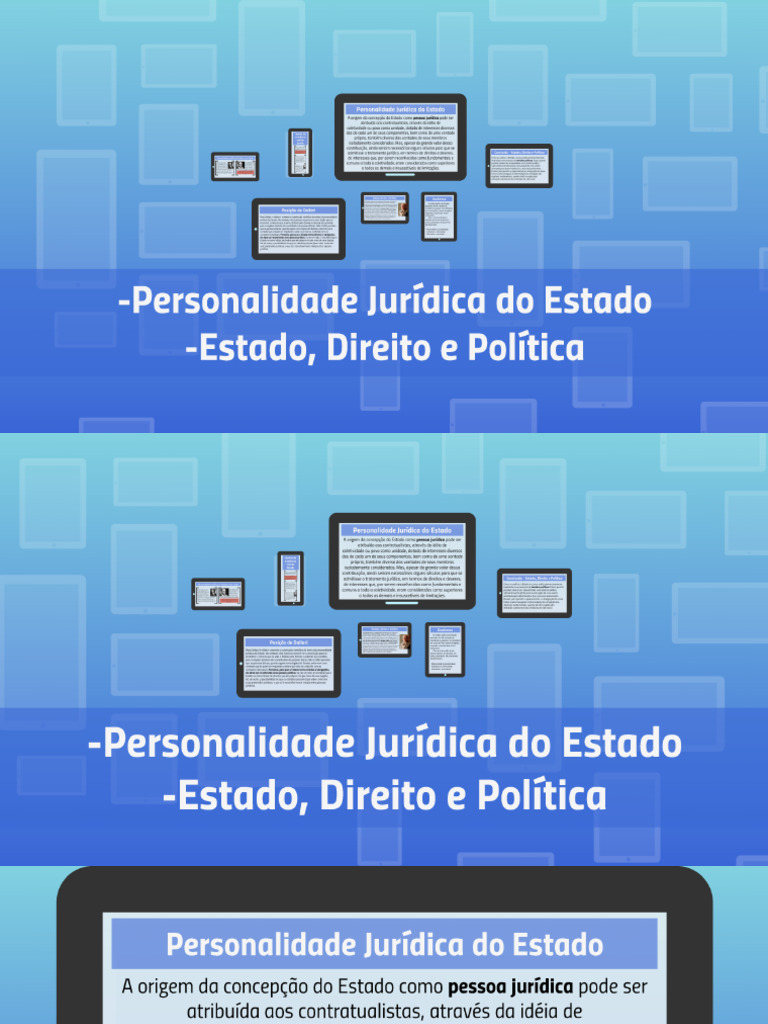 Personalidade Juridica Do Estado | PDF