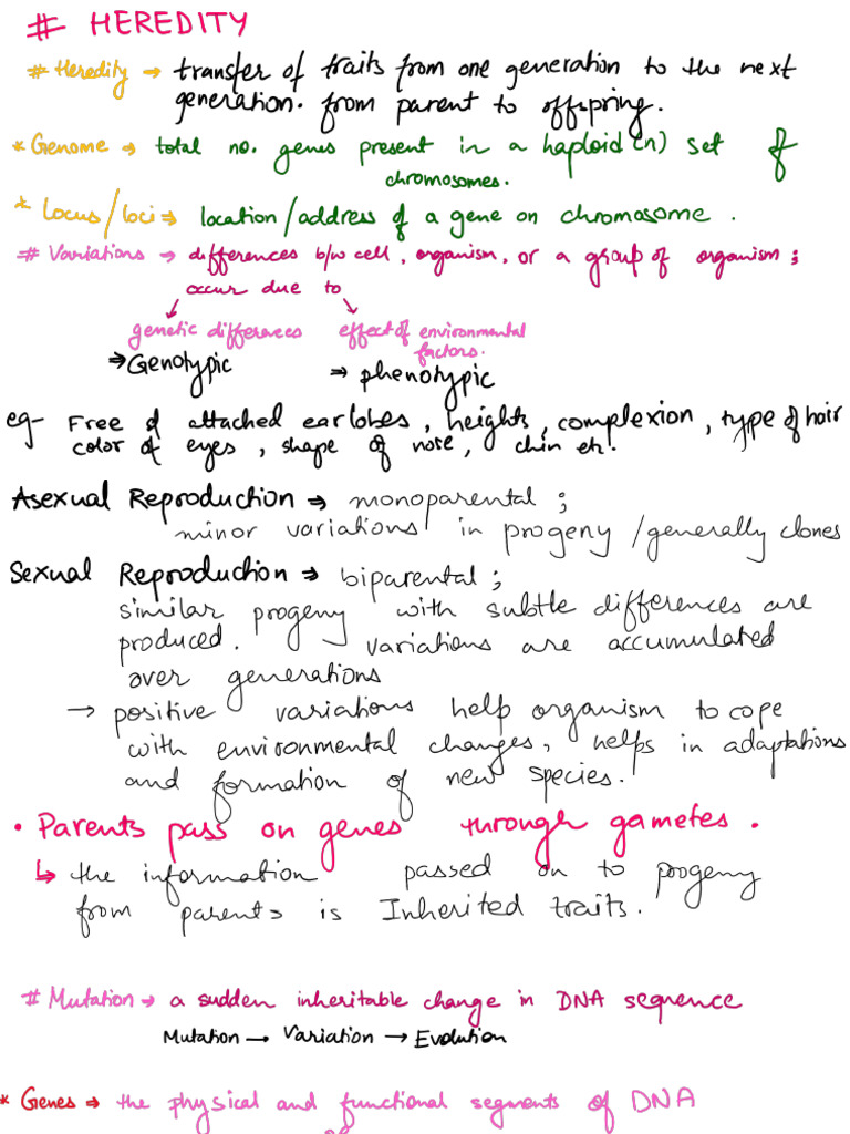 Heredity | PDF