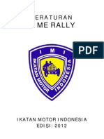 Buku Peraturan Nasional TIME RALLY 2012