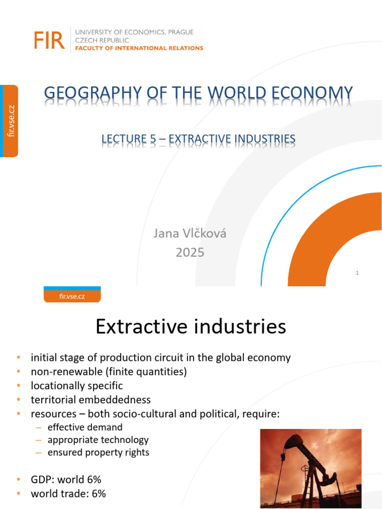 5 Extractive Industries | PDF | Petroleum | Sustainable Energy