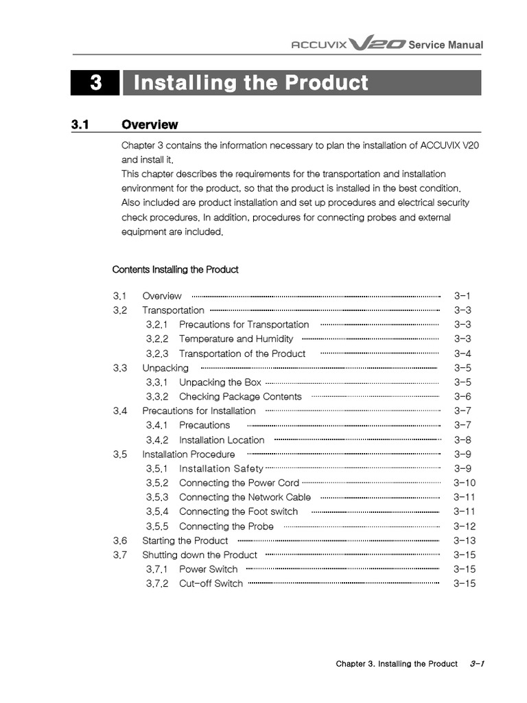 ACCUVIX V20 Installation Guide | PDF | Usb | Computer File