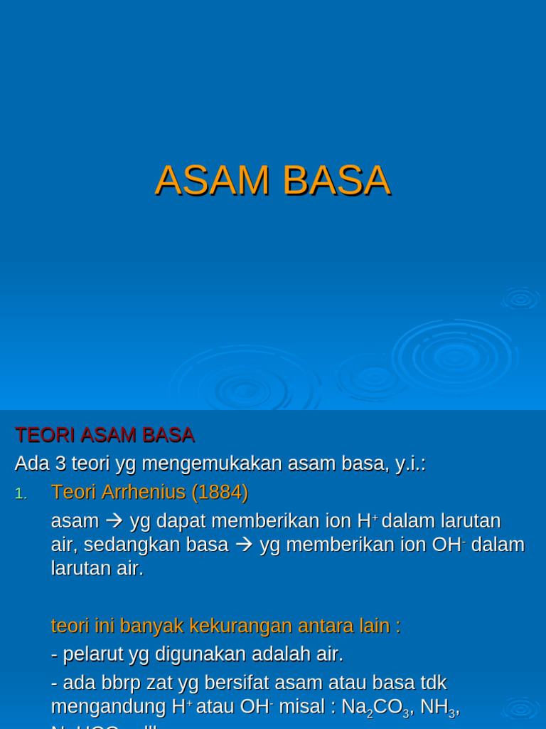05 Asam Basa | PDF