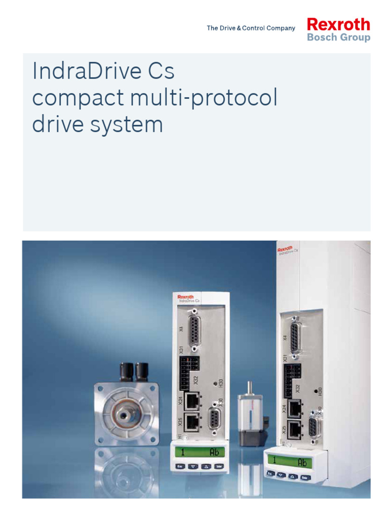 IndraDrive Cs | PDF | Electrical Engineering | Computer Engineering