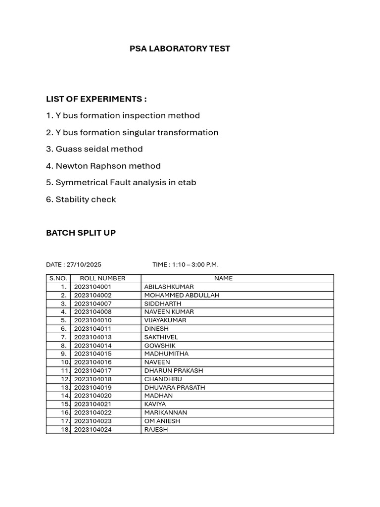 Psa Laboratory Test | PDF | Chess Theory | Chess
