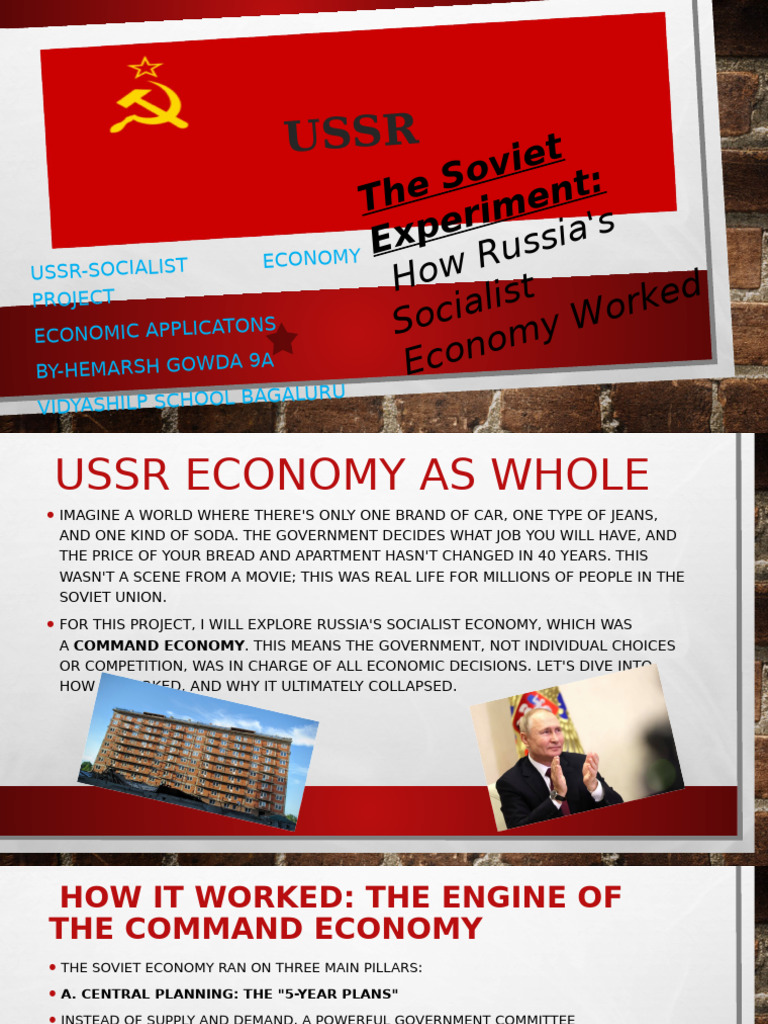 Economics Ussr Hemarsh 9a | PDF | Soviet Union | World Politics