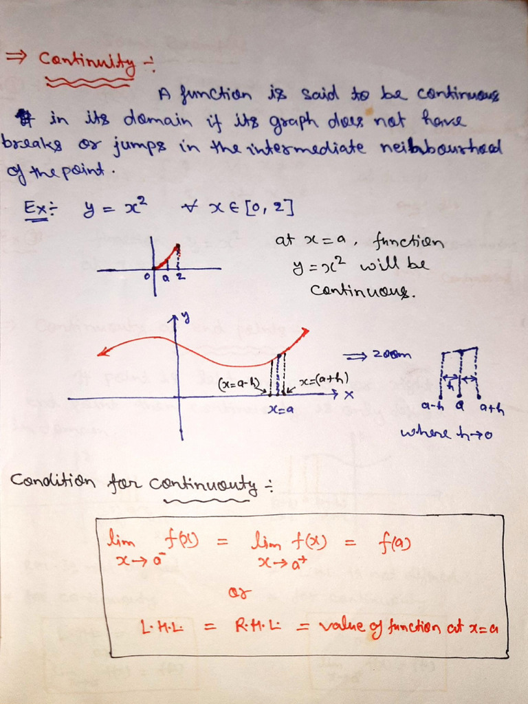 Mathematics Chapter 5 Continuity & Differentiability - 2 | PDF
