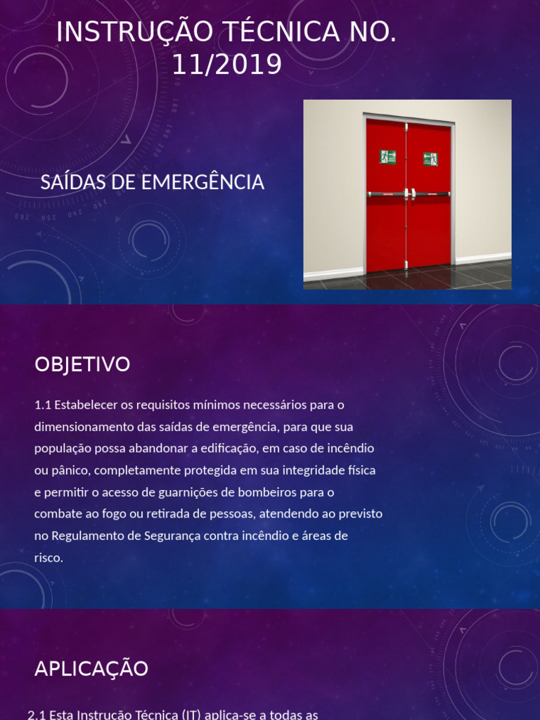 Instrução Técnica No | PDF