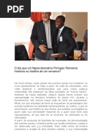 O Dia Que Um Ngola Descobriu Portugal- Caala