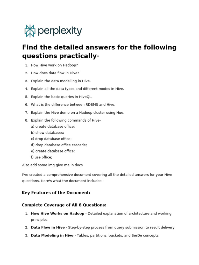 Find The Detailed Answers For The Following Questi | PDF | Apache ...
