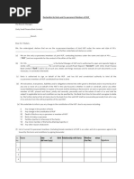 HDFC HUF Declaration | PDF