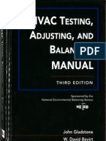 HVAC Testing, Adjusting, And Balancing Manual Third Edition