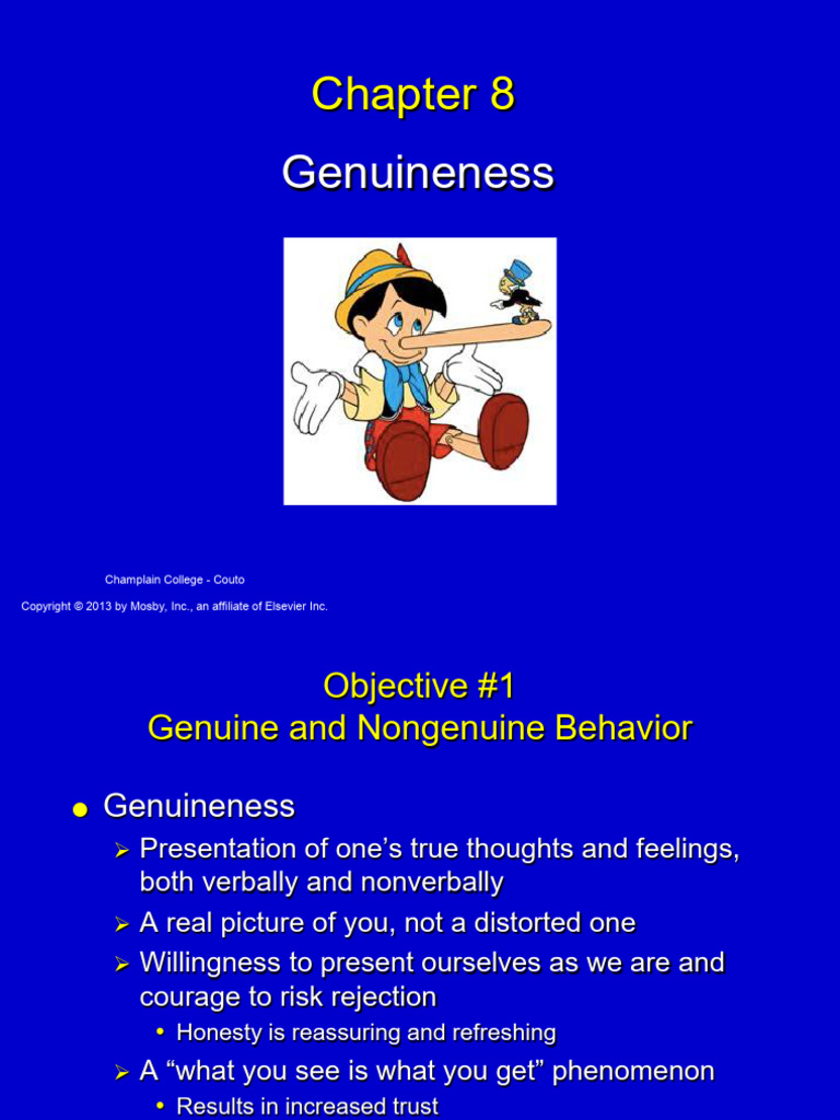 Understanding Nurse Genuineness | PDF | Nonverbal Communication ...