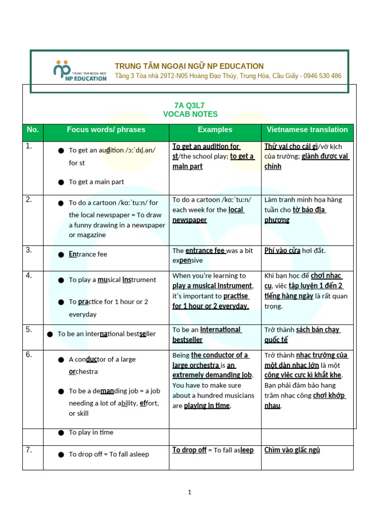 7a q3l7 Notes | PDF