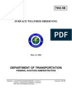 Order for Reporting Weather and Aviation Observations