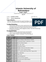 Computer Network Administration by Waheed