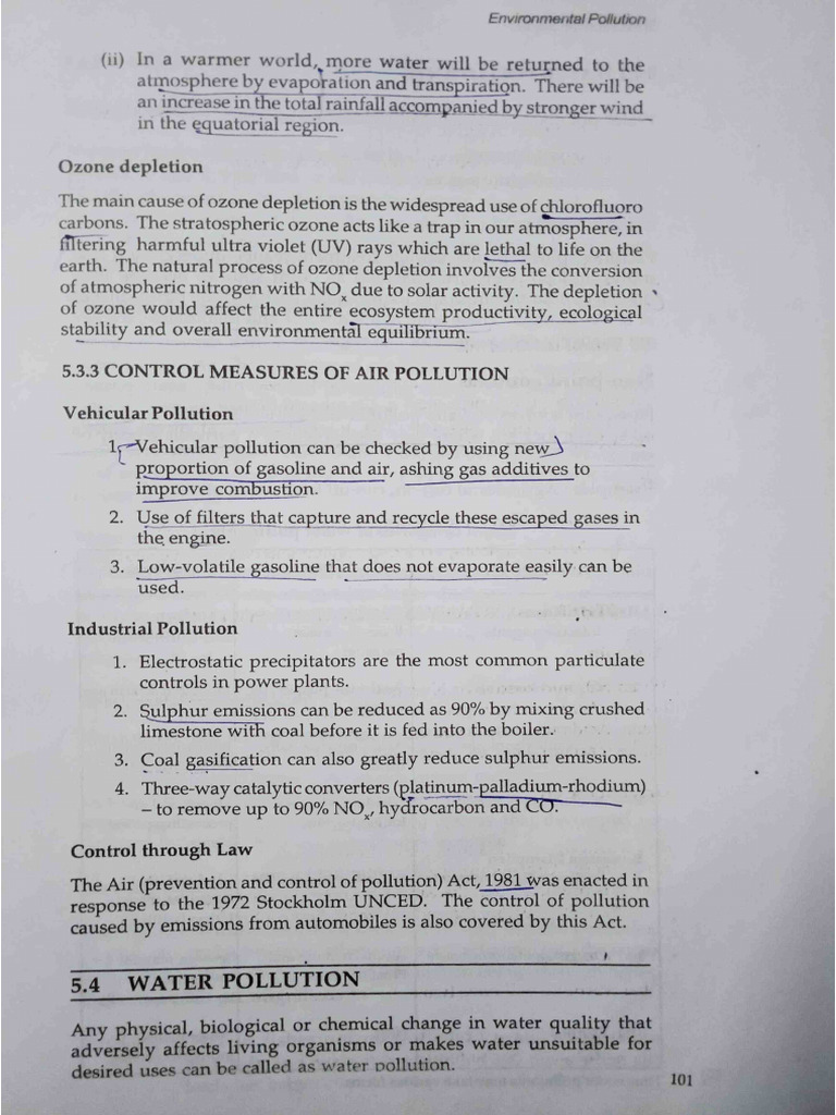 EVS Part-5 | PDF