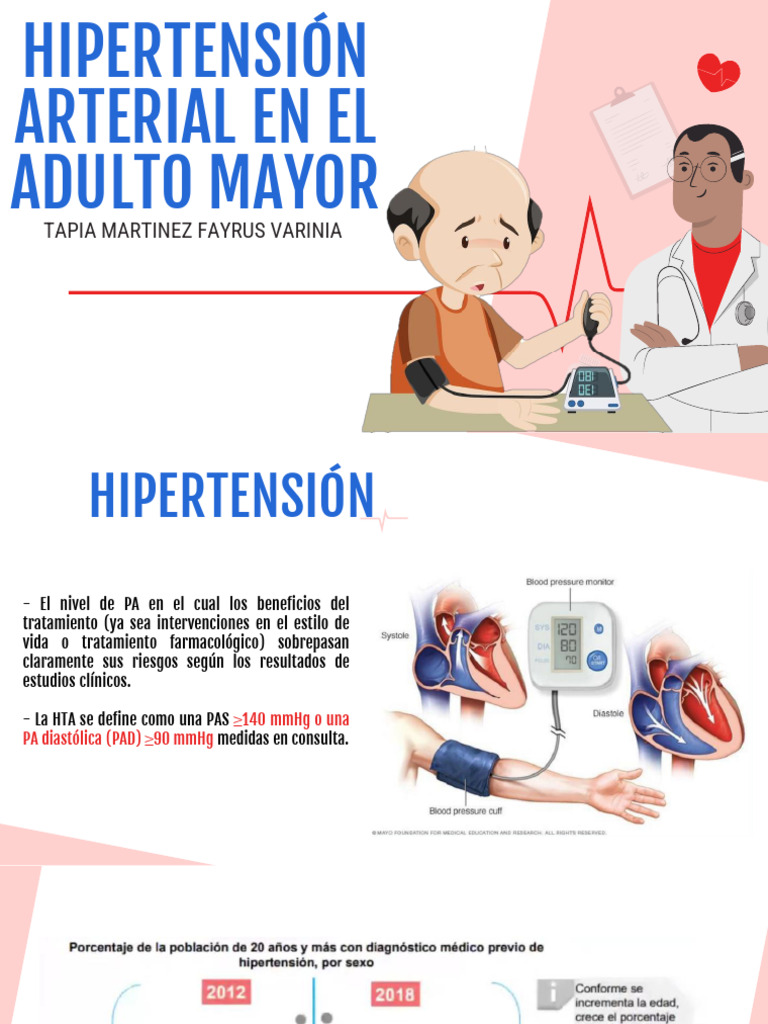Hipertensión Arterial en Adultos Mayores | PDF