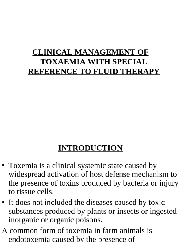 3 Toxemia and Endotoxemia | PDF | Lipopolysaccharide | Shock (Circulatory)