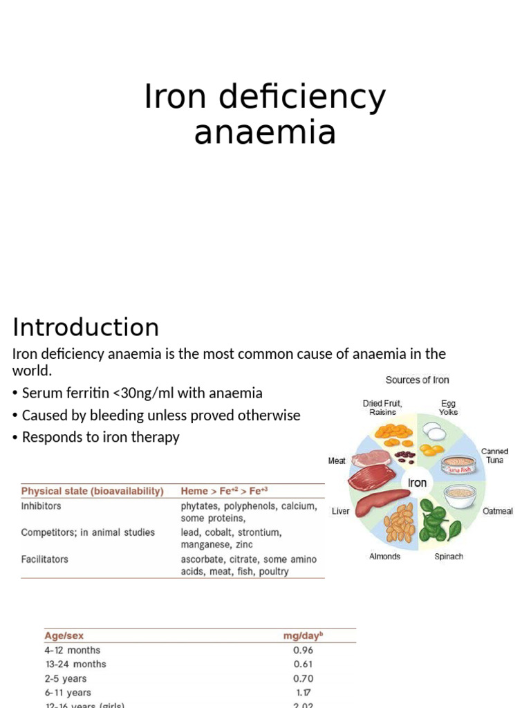 Understanding Iron Deficiency Anemia | PDF | Iron | Anemia