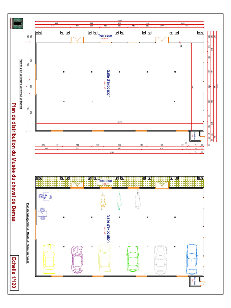 Musées DEMSA (Plan de Distribution Et Vue 3D) | PDF