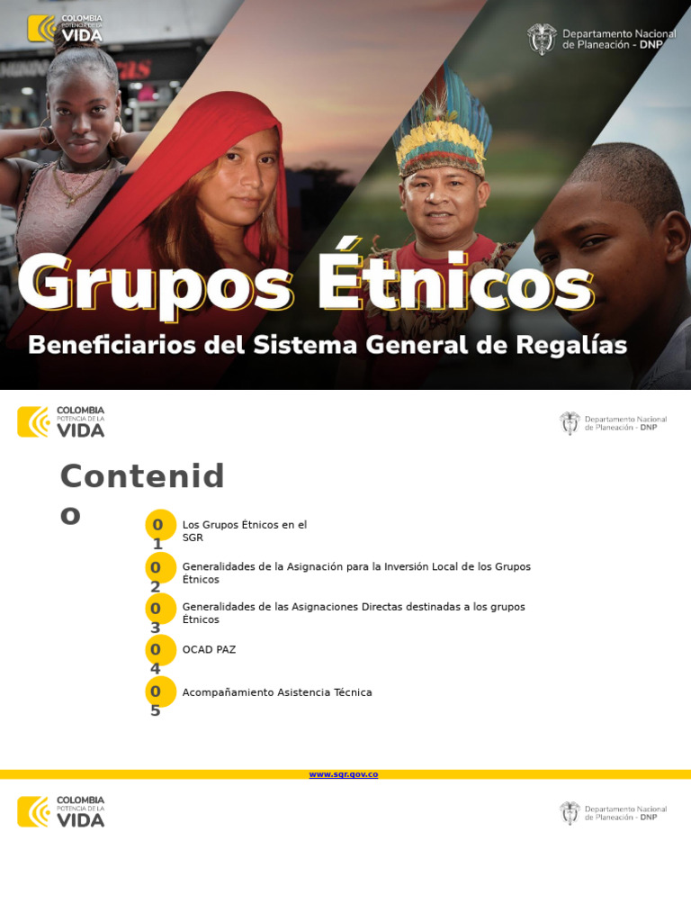 Regalías para Grupos Étnicos en Colombia | PDF