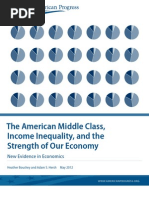 Download The American Middle Class Income Inequality and the Strength of Our Economy by Center for American Progress SN93905594 doc pdf