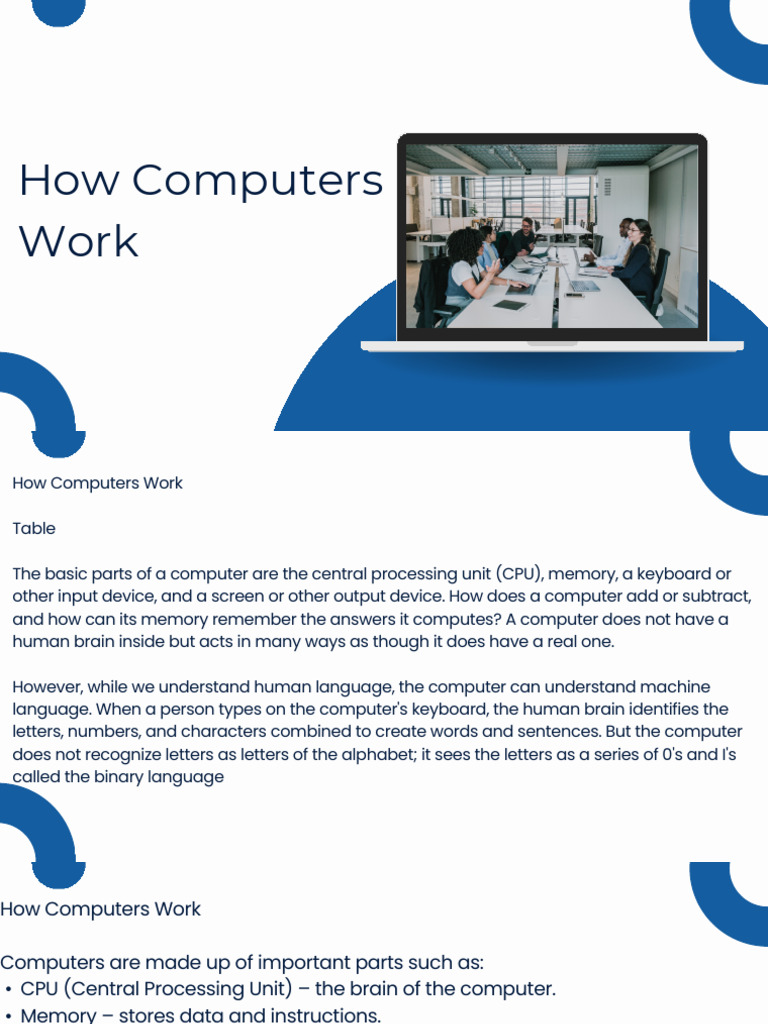 Understanding Computer Basics and Number Systems | PDF | Input/Output ...