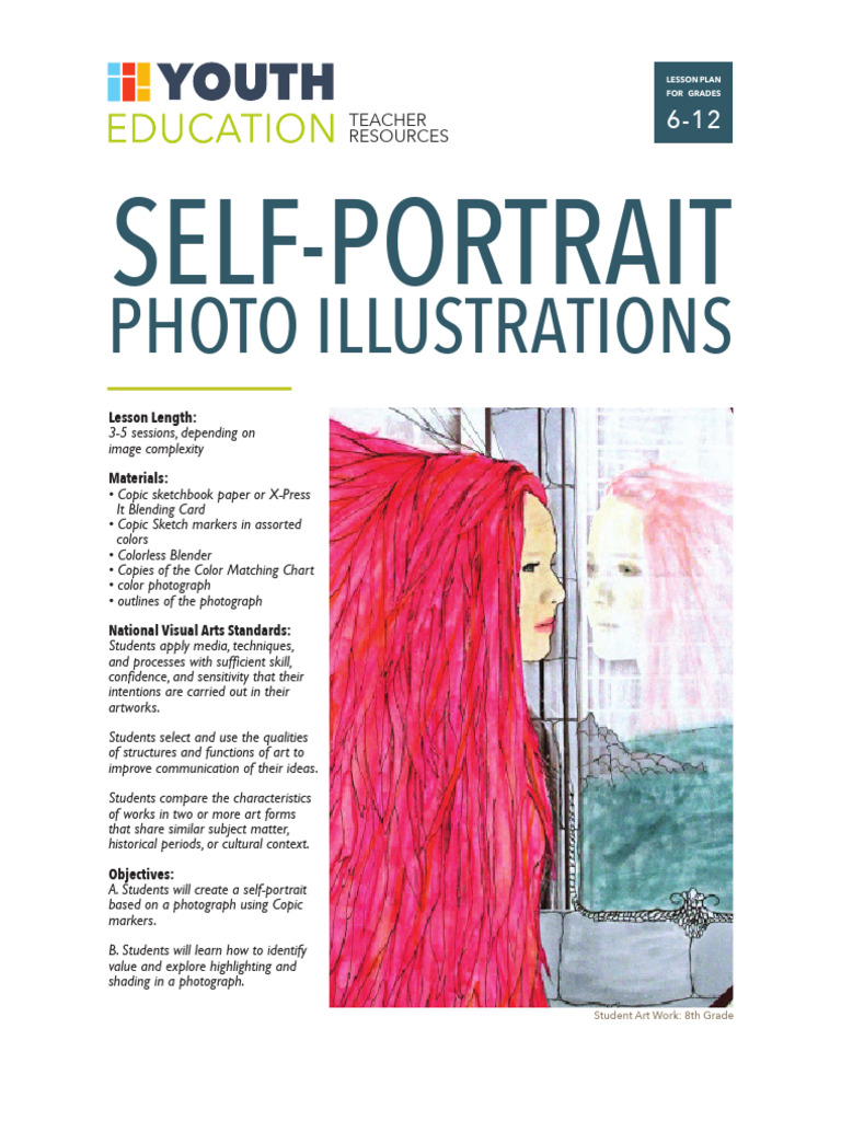 Self Portrait III Youth Education | PDF | Photograph | Image