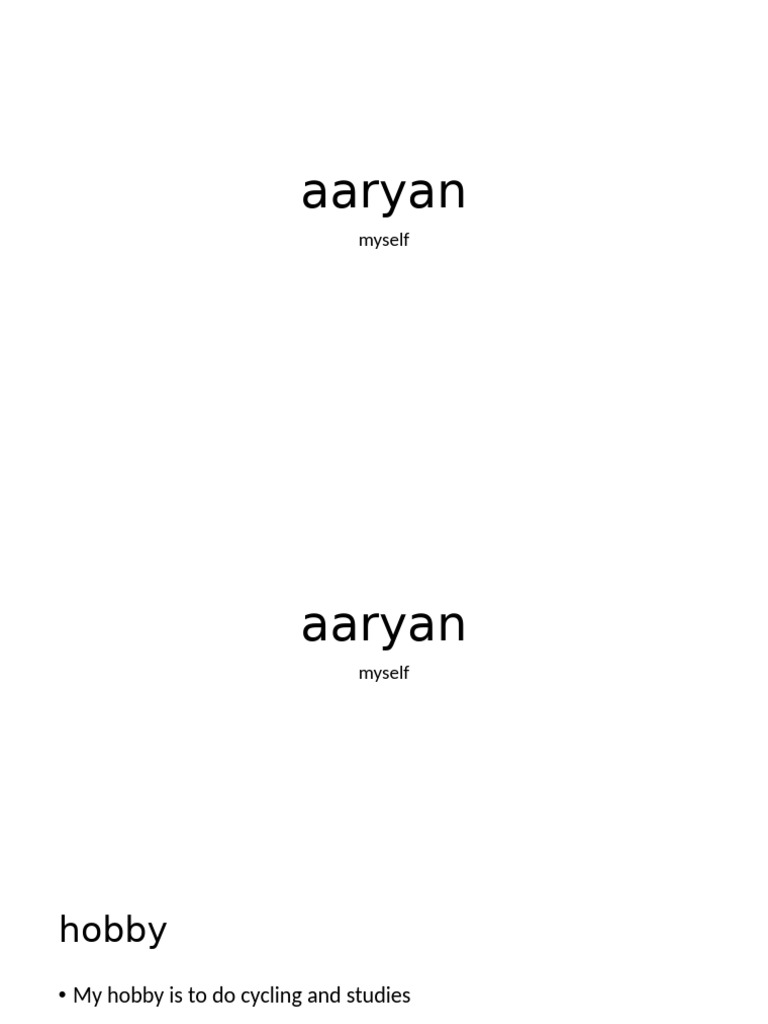 Aaryan | PDF