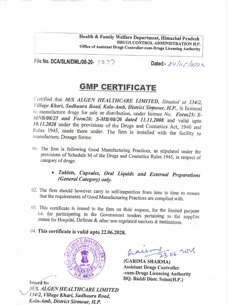 GMP | PDF