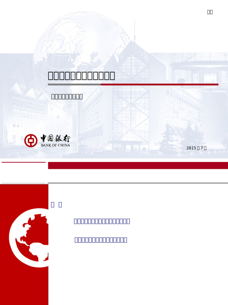 跨境融资培训材料（中能建天津电建） v4 | PDF