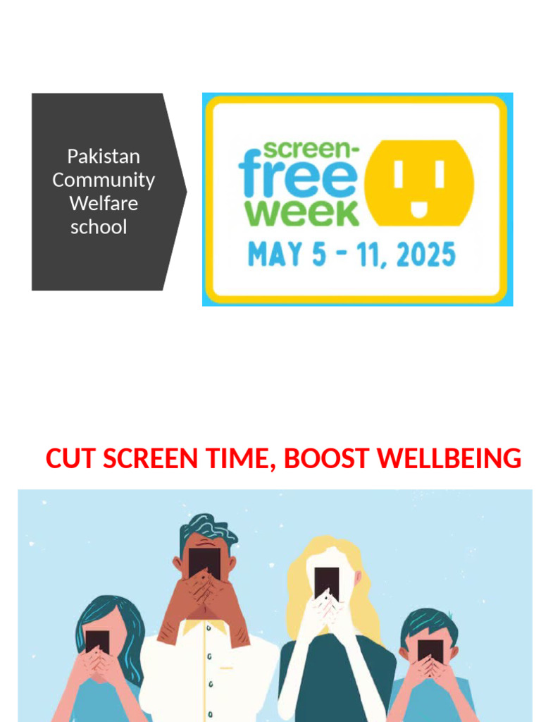 Reduce Screen Time for Better Wellbeing | PDF