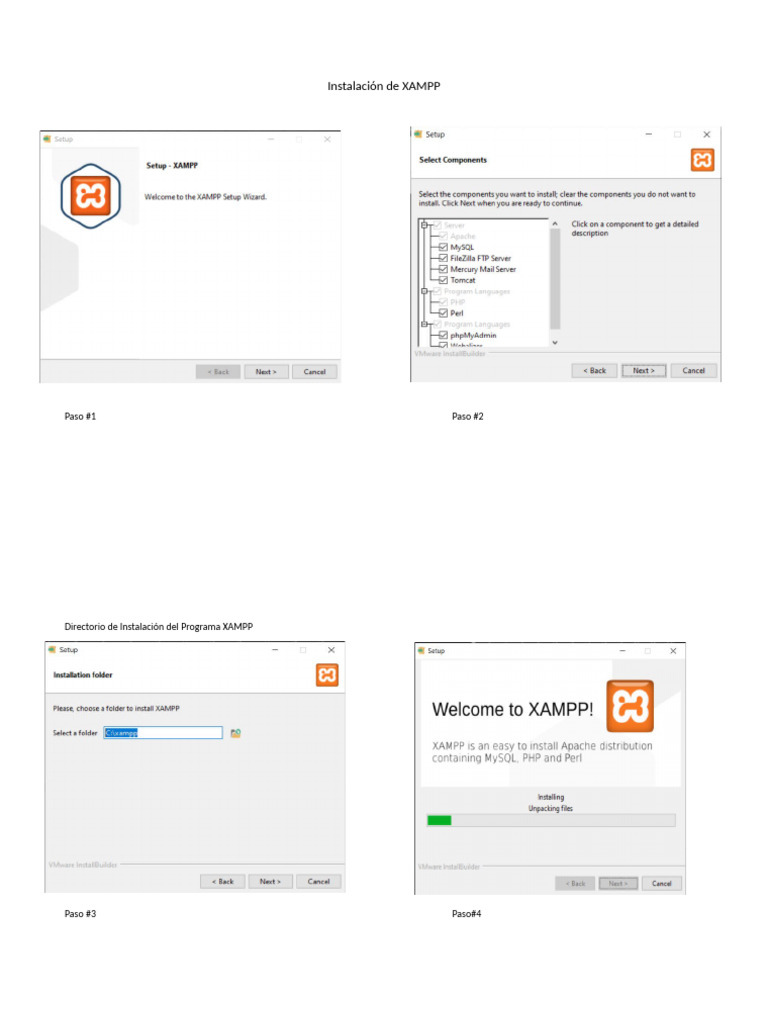 Guía de Instalación de XAMPP | PDF