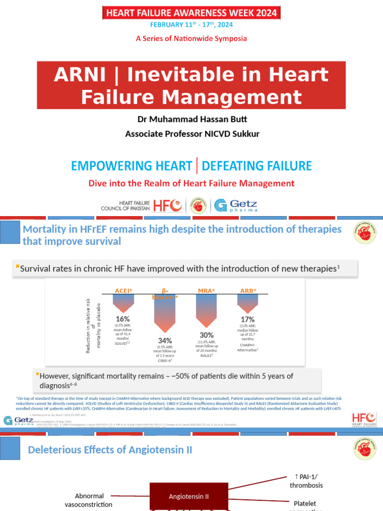 Heart Failure Management Insights | PDF | Angiotensin | Cardiovascular ...