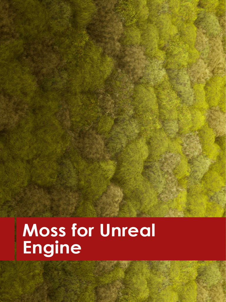 Create Moss Material in Unreal Engine | PDF | Texture Mapping | Graphics
