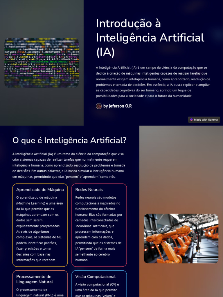 Introdução à Inteligência Artificial | PDF | Inteligência artificial ...