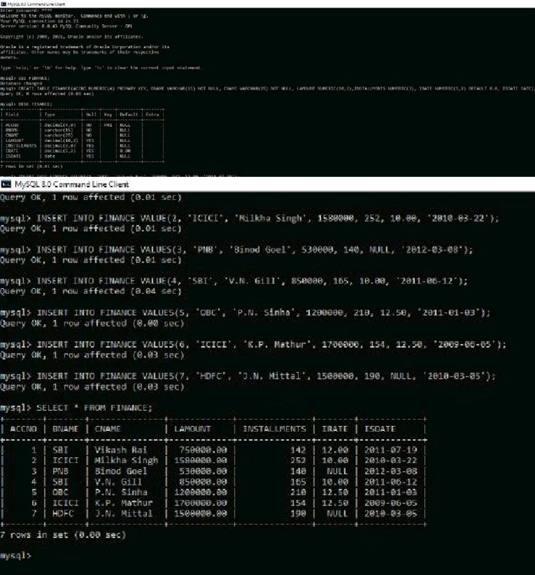 SQL 1-31 | PDF