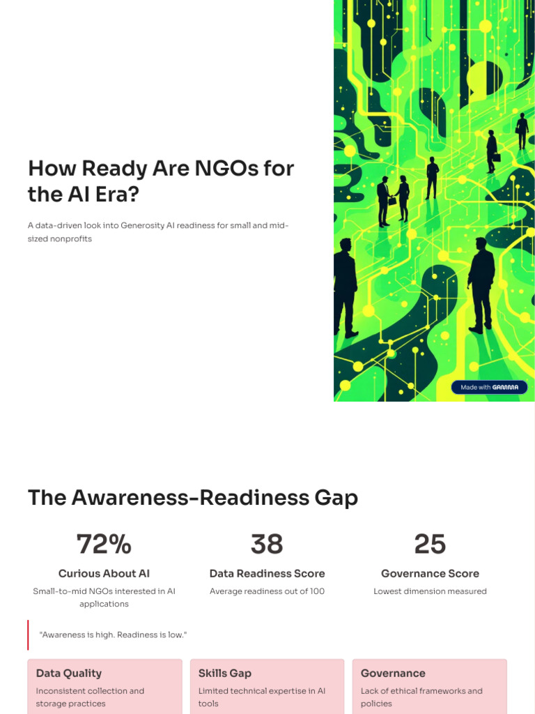 How Ready Are NGOs For The AI Era | PDF | Artificial Intelligence ...