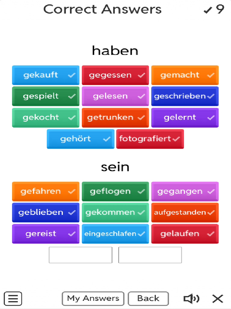 Partizip II - Teaching Resource | PDF