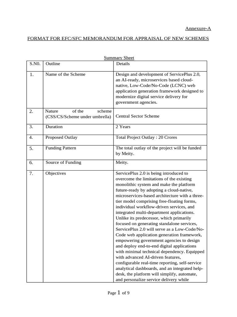 DoE OM Dated 03.10.2023 On Revised SFC FormatV2 | PDF | Governance ...
