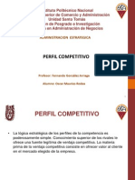 Matriz de Perfil Competitivo