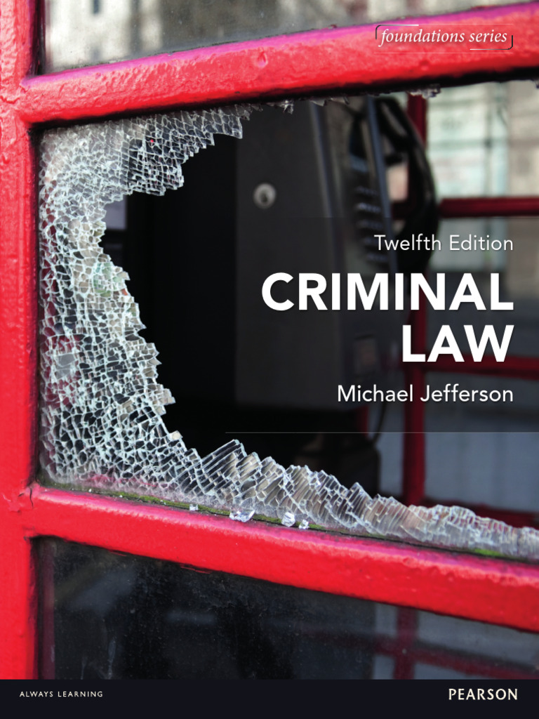 Twelfth Edition Criminal Law Guide | PDF | Mens Rea | Crimes