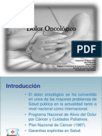 Dolor Oncologico